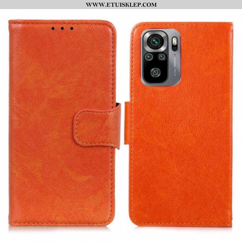 Etui Folio do Poco M5s Dwoina Skóry Nappa